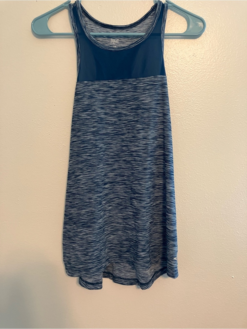 Everlast Blue Space-Dye Performance Top